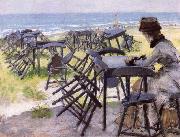 William Merrit Chase End of the Season oil painting